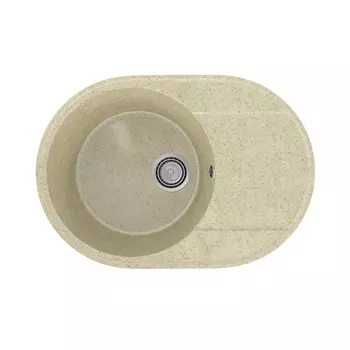 Мойка кухонная Practik PR-M 610-002 61 см, слоновая кость