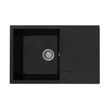 Мойка кухонная Practik PR-M 735-004 73,5 см, черный оникс