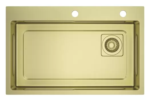 Мойка кухонная Raglo R702.7246.03 золотой сатин