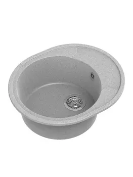 Мойка кухонная Reflexion Allonge RF0658GR 57х48 серая