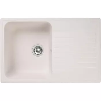 Мойка кухонная Reflexion Bolero RF0574WH, белая