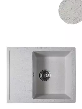 Мойка кухонная Reflexion Plato RX1457TN 57х46 с крылом, олово