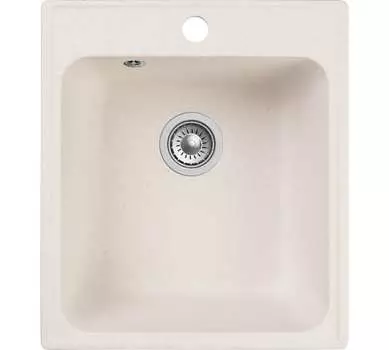 Мойка кухонная Reflexion Quadra RF0243WH, белая