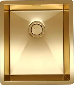 Мойка кухонная Reflexion Como RX2038GD брашированное золото