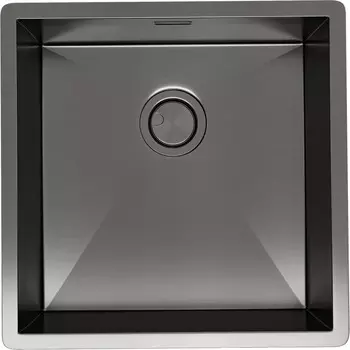 Мойка кухонная Reflexion Como RX2044BL оружейная сталь