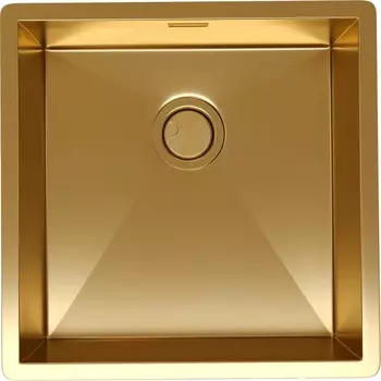 Мойка кухонная Reflexion Como RX2044GD брашированное золото