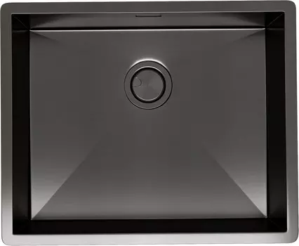 Мойка кухонная Reflexion Como RX2054BL оружейная сталь