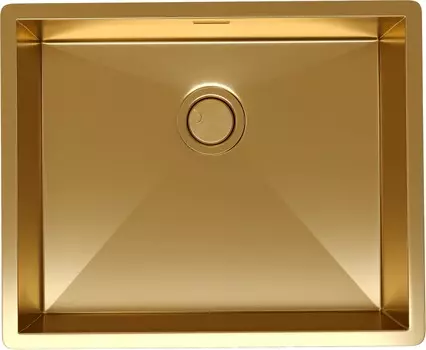 Мойка кухонная Reflexion Como RX2054GD брашированное золото