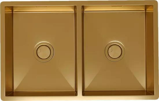 Мойка кухонная Reflexion Garda RX2170GD брашированное золото