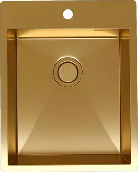 Мойка кухонная Reflexion Iseo RX2240GD брашированное золото