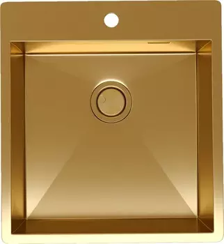 Мойка кухонная Reflexion Iseo RX2246GD брашированное золото