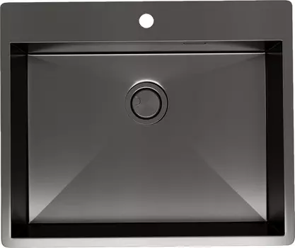 Мойка кухонная Reflexion Iseo RX2260BL оружейная сталь
