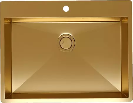 Мойка кухонная Reflexion Iseo RX2265GD брашированное золото