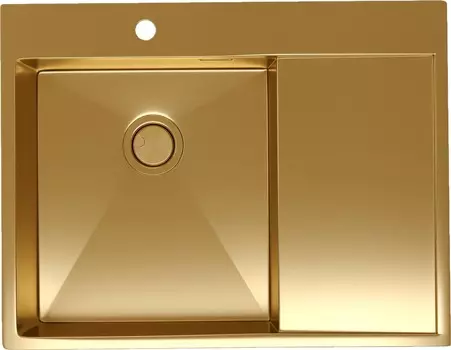 Мойка кухонная Reflexion Maggiore RX2365GD брашированное золото