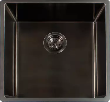 Мойка кухонная Reginox Miami 50x40 Gun Metal 3,5" PVD