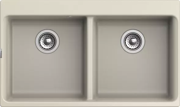 Мойка кухонная Rivelato Axel X-90-2D beige scuro