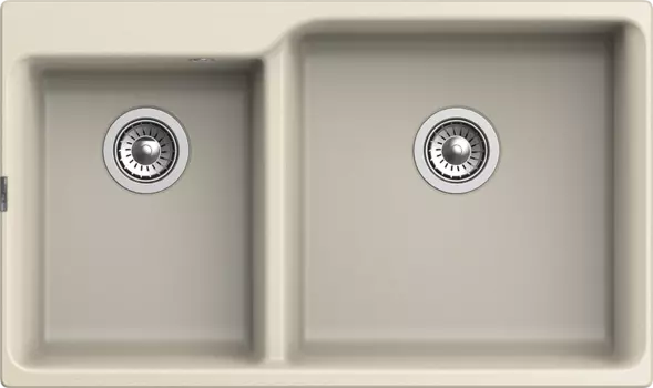 Мойка кухонная Rivelato Axel X-90D beige scuro