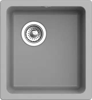 Мойка кухонная Rivelato Berkana BK-35 grigio metallizzato