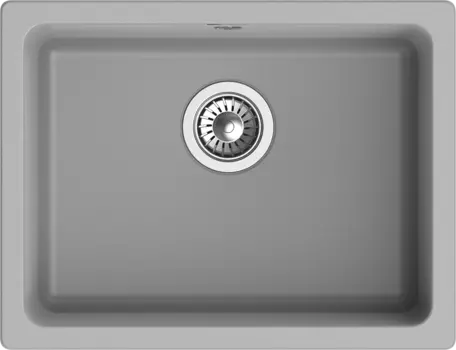 Мойка кухонная Rivelato Berkana BK-50 grigio metallizzato
