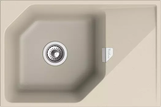 Мойка кухонная Rivelato Locus LS-75 beige scuro