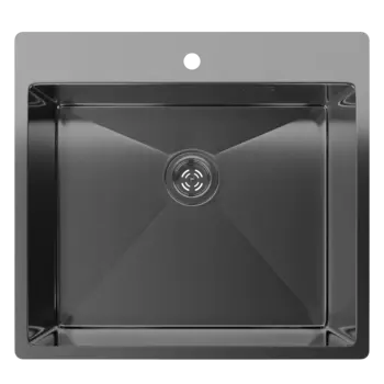 Мойка кухонная Rivelato Rinox 5450 PVD black