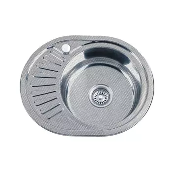 Мойка кухонная Ростовская Мануфактура Сантехники (РМС) MD6-5745OVR нержавеющая сталь