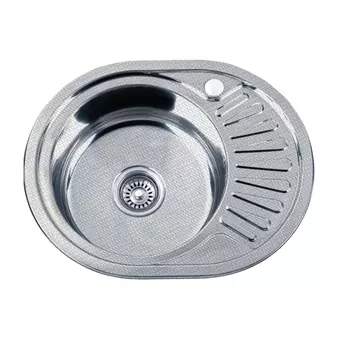 Мойка кухонная Ростовская Мануфактура Сантехники (РМС) MD6-5745OVL нержавеющая сталь