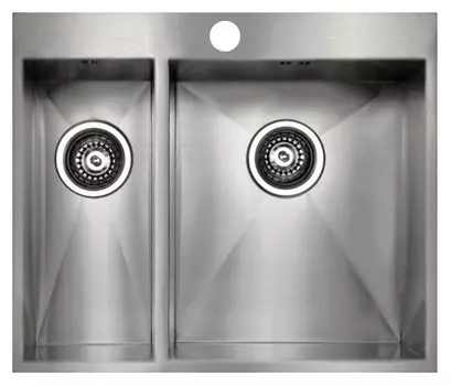 Мойка кухонная Seaman Eco Marino SMV-Z-575L с клапан-автоматом