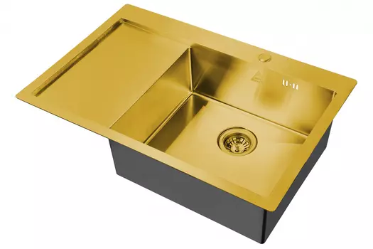 Мойка кухонная Steel Hammer SH 7851-R BRONZE бронза правая