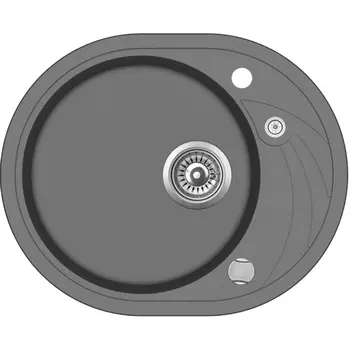 Мойка кухонная Teka CLAVE 45 S-TQ 1B 1D ALUGRAUMETALLIC графит металлик