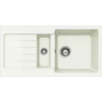 Мойка кухонная Teka KEA 60 B-TG 1?B 1D WHITE белый арктик