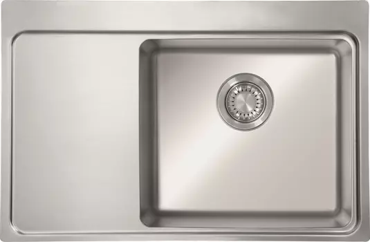 Мойка кухонная TopZero Micro MM780.510.60.GT10K R нержавеющая сталь