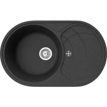 Мойка кухонная TopZeroAlla 780.500-40 Galaxy 40, 50х78 см