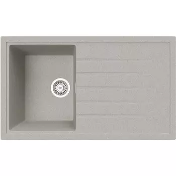 Мойка кухонная TopZeroClaudia 860.500-47 Smoke 47, 50х86 см