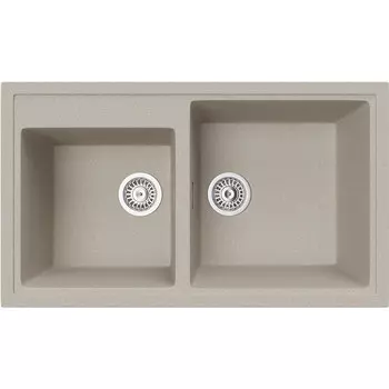 Мойка кухонная TopZeroDemi 860.500 20-58 Beach 58, 50х86 см