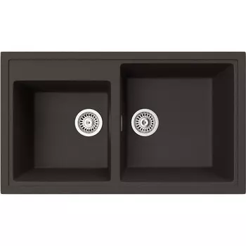 Мойка кухонная TopZeroDemi 860.500 20-93 Chocolate 93, 50х86 см