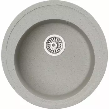 Мойка кухонная TopZeroEva 510-47 Smoke 47, 51х51 см