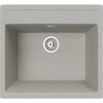 Мойка кухонная TopZeroGeorgia 560.510-47 Smoke 47, 51х56 см
