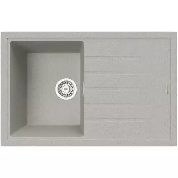 Мойка кухонная TopZeroJuliet 780.500-47 Smoke 47, 50х78 см
