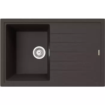 Мойка кухонная TopZeroJuliet 780.500-93 Chocolate 93, 50х78 см