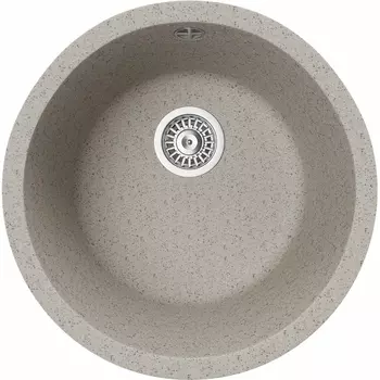 Мойка кухонная TopZeroKelly 460-38 Ground 38, 46,1х46,1 см