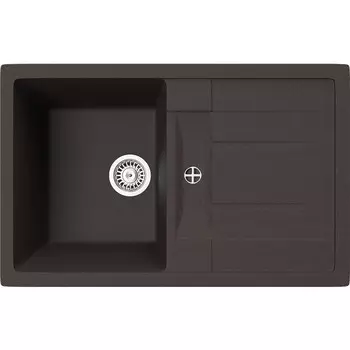 Мойка кухонная TopZeroSusanna 780.500-93 Chocolate 93, 50х78 см