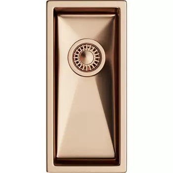 Мойка кухонная TopZeroTNL 171 GOLD ROSE медь, 44х21 см