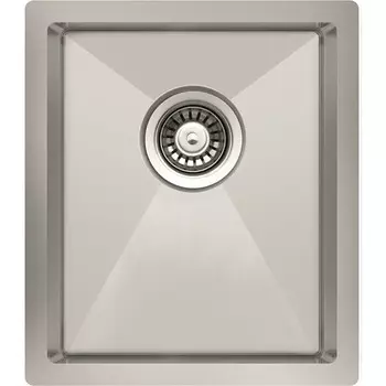 Мойка кухонная TopZeroTNL 340 12K нержавеющая сталь, 44х38 см