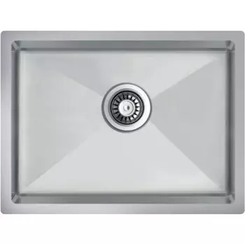 Мойка кухонная TopZeroTNL 550 12K нержавеющая сталь, 45х60 см