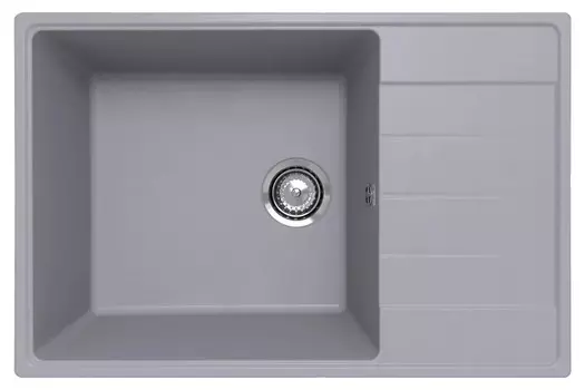 Мойка кухонная Ulgran Prima 760-05 76х50 см, бетон