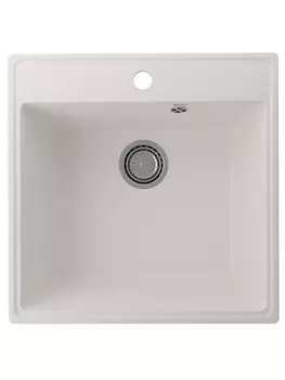 Мойка кухонная Ulgran Quartz Forte 505-01 50,5х50,5 см, жасмин