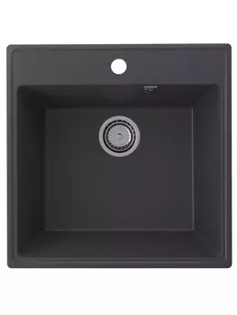 Мойка кухонная Ulgran Quartz Forte 505-08 50,5х50,5 см, космос