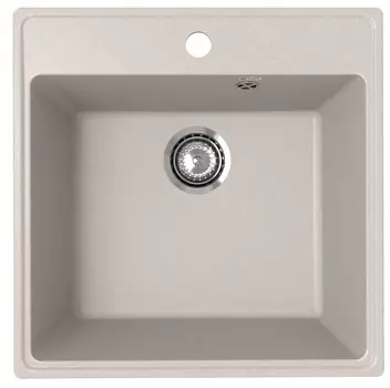 Мойка кухонная Ulgran Quartz Forte 505-10 50,5х50,5 см, песок
