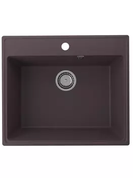Мойка кухонная Ulgran Quartz Forte 580-06 трюфель